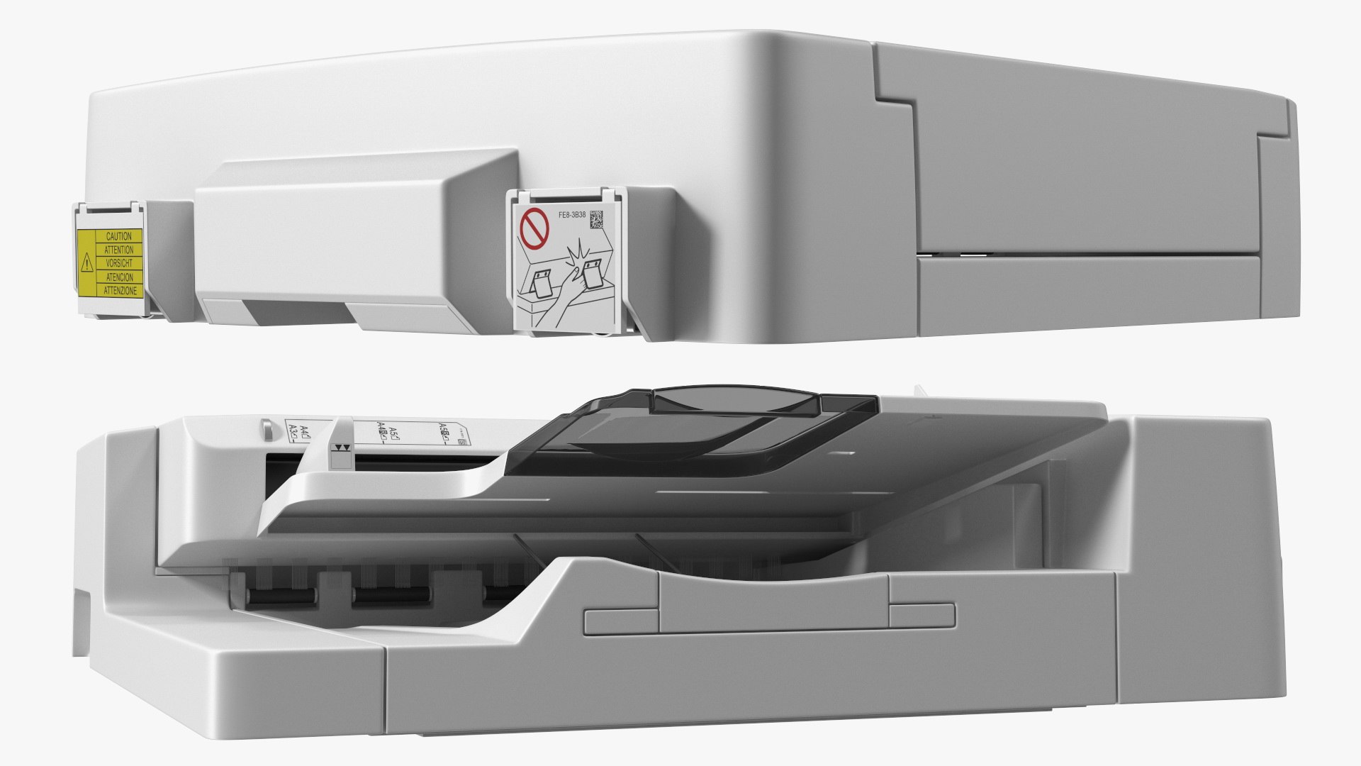Optional Scanner For MFP IR ADVANCE 4551i II 3D - TurboSquid 2252214
