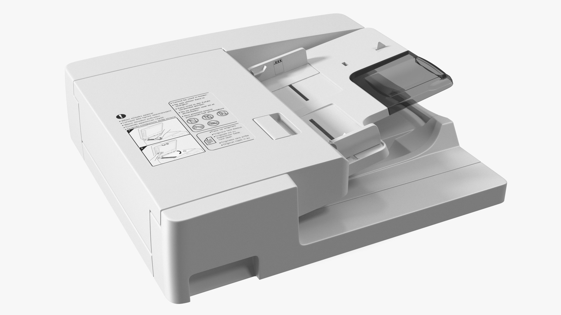 Optional Scanner For MFP IR ADVANCE 4551i II 3D - TurboSquid 2252214