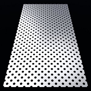 Perforated panel with 19 percent opening 25O81
