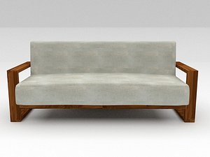 sofa fabric finish 3D model