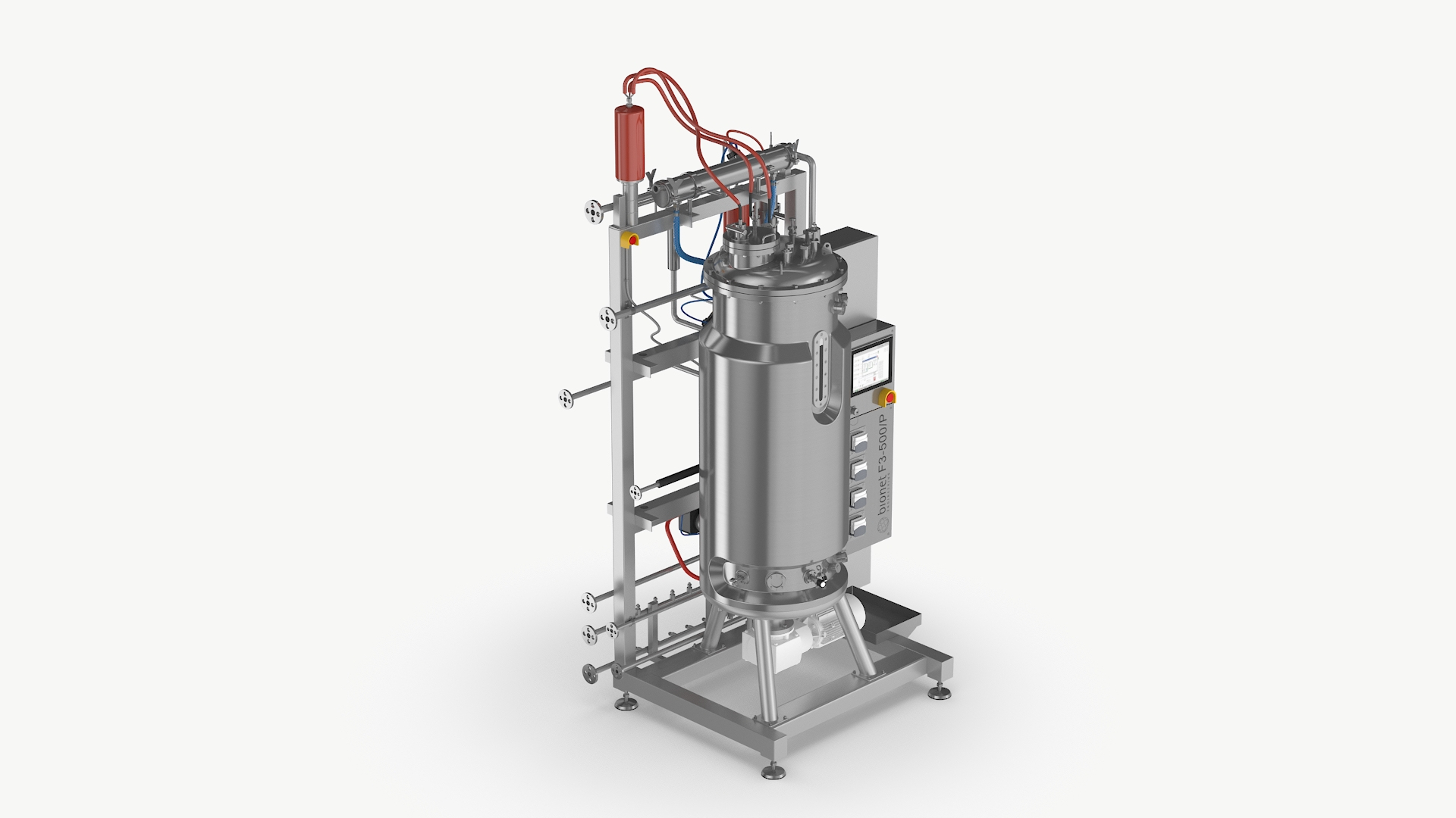 Bionet F3 Bioprocess Bioreactor System 3D Model - TurboSquid 2516782