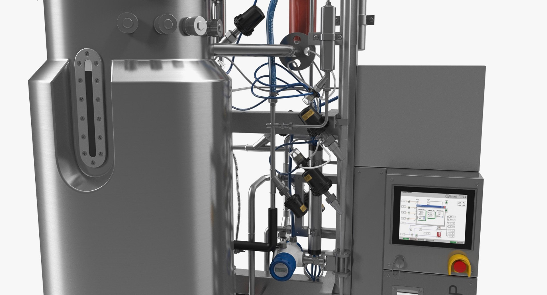 Bionet F3 Bioprocess Bioreactor System 3D Model - TurboSquid 2516782