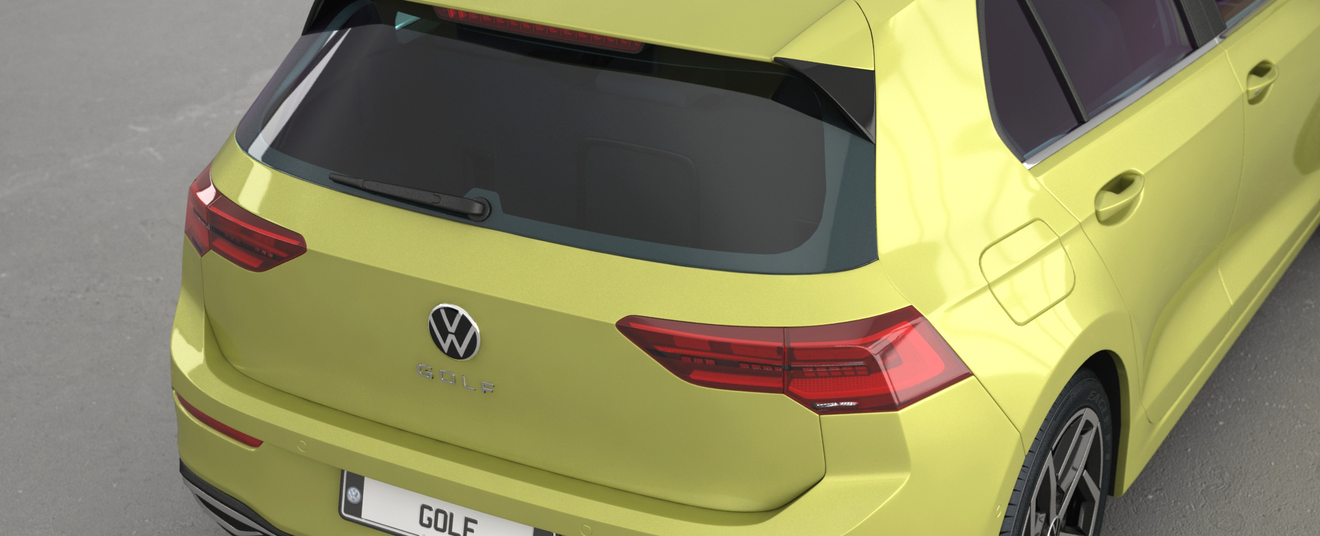 modèle 3D de VW Golf 8 2020 (Intérieur Bas) - TurboSquid 1528181