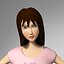 Cartoon woman