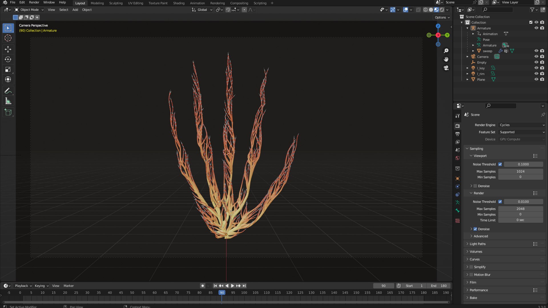 Human Hand Unrolling Growing Animation 3D Model - TurboSquid 1978675