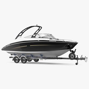 Boat Trailer With Sportboat model