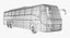 Volvo 9700 Touristic Bus Low Poly