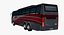 Volvo 9700 Touristic Bus Low Poly