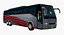 Volvo 9700 Touristic Bus Low Poly