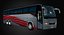Volvo 9700 Touristic Bus Low Poly
