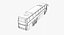 Volvo 9700 Touristic Bus Low Poly