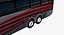 Volvo 9700 Touristic Bus Low Poly