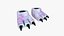 10 Slippers G Dino Paw Collection - Costume Character Design 3D model