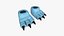 10 Slippers G Dino Paw Collection - Costume Character Design 3D model
