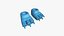 10 Slippers G Dino Paw Collection - Costume Character Design 3D model