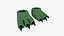 10 Slippers G Dino Paw Collection - Costume Character Design 3D model