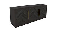 Restoration Hardware- Herringbone Media Console-001