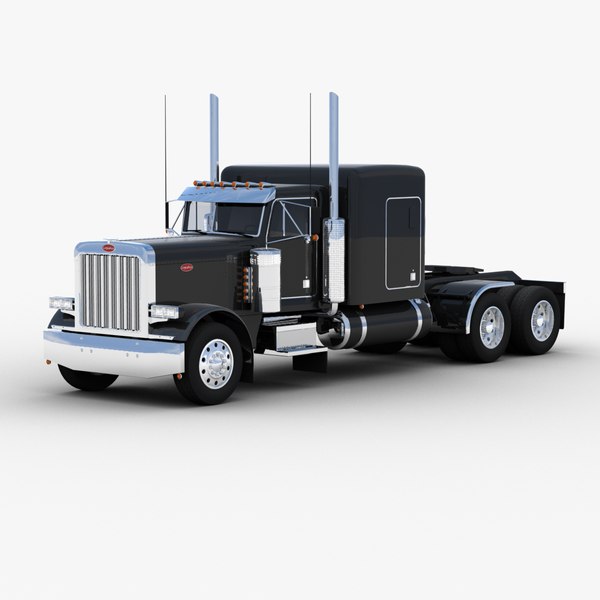 3d model tractor unit truck