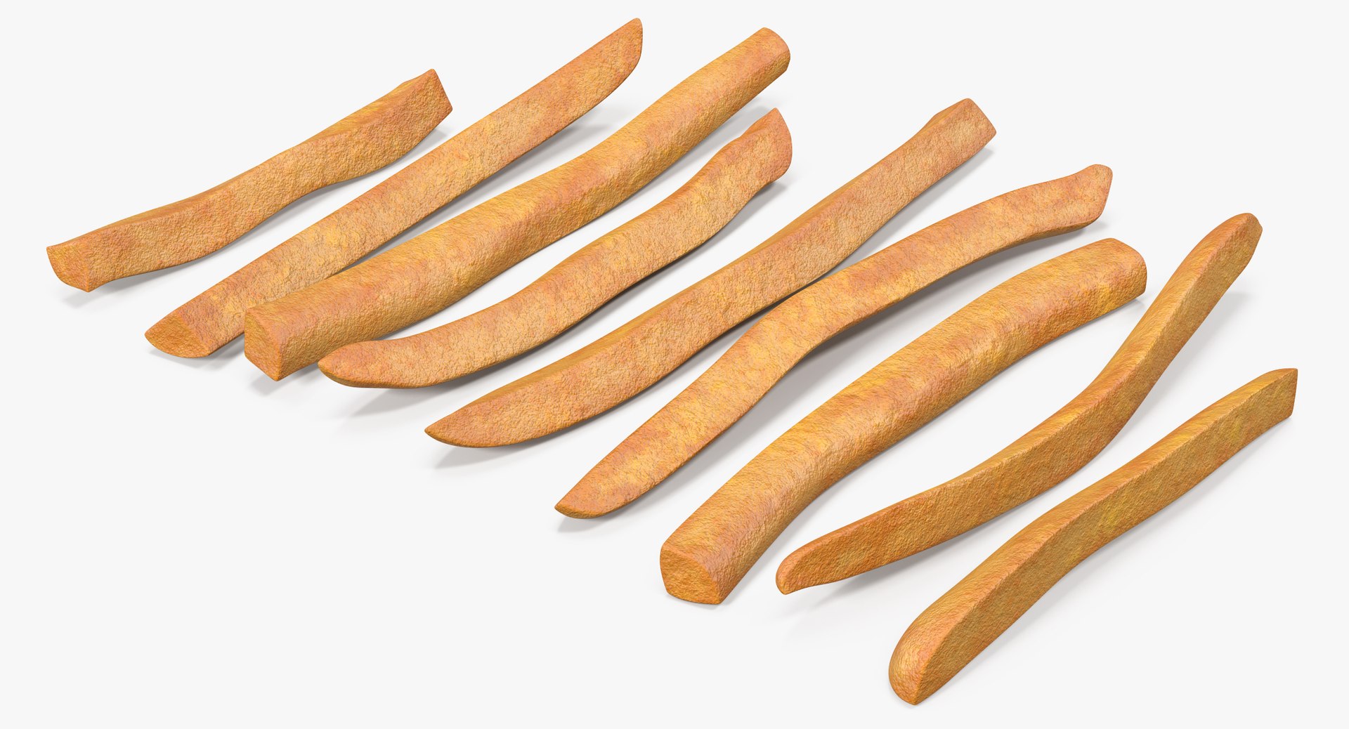 3D French Fries Model | 1148869 | TurboSquid
