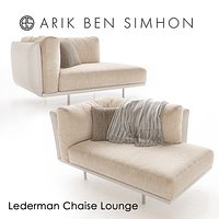 Lederman Chaise Lounge by Arik Ben Simhon