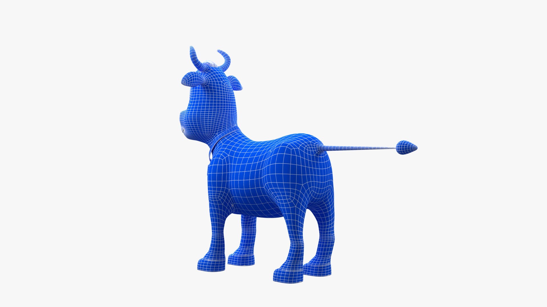 Cartoon Cow 3D - TurboSquid 2161002