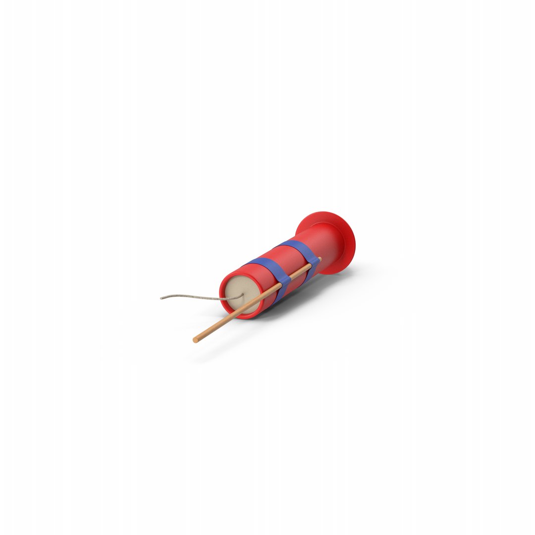 3D Firework Rocket - TurboSquid 1954829