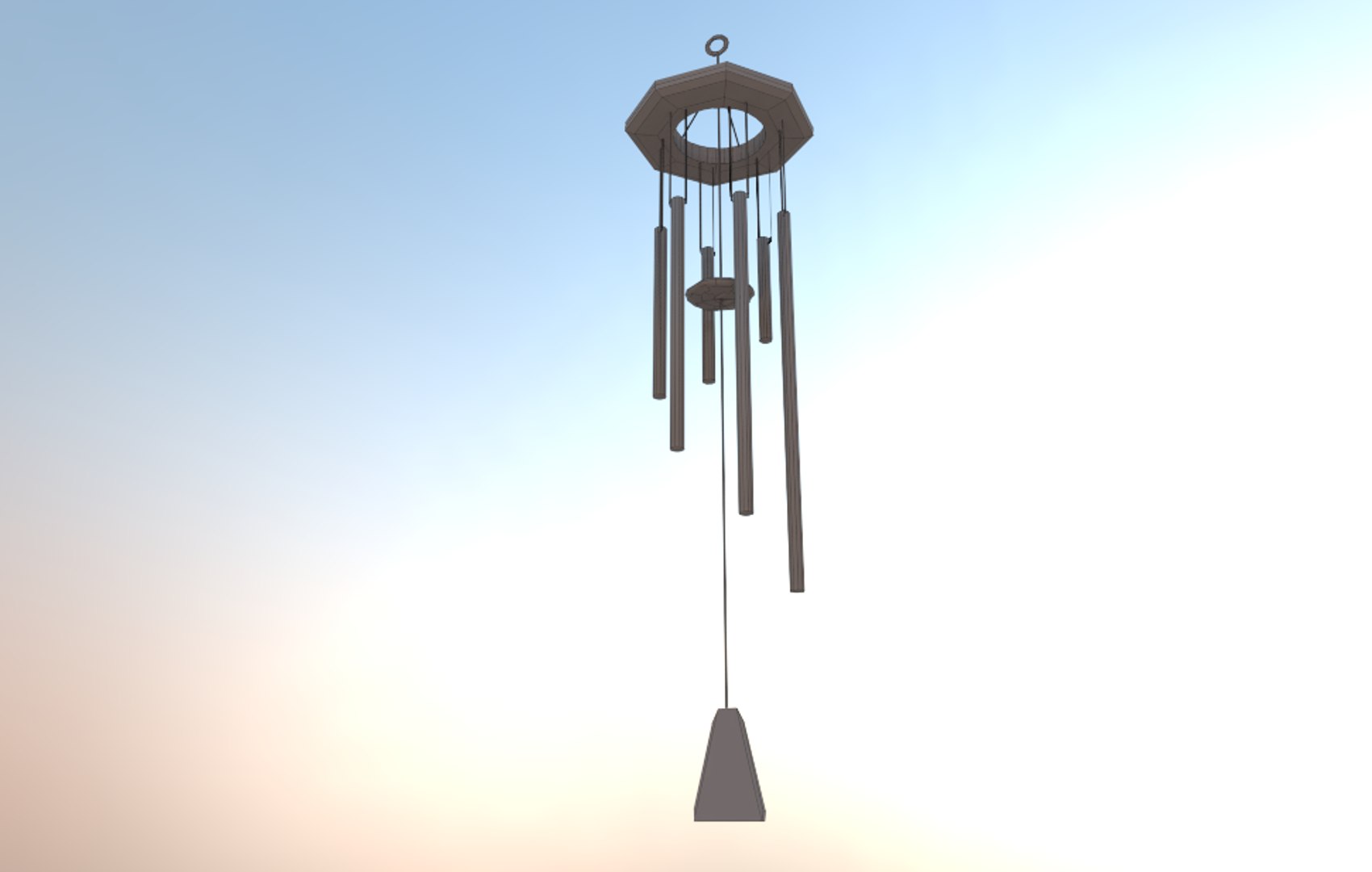 Wind Bell 3D Model - TurboSquid 1238757