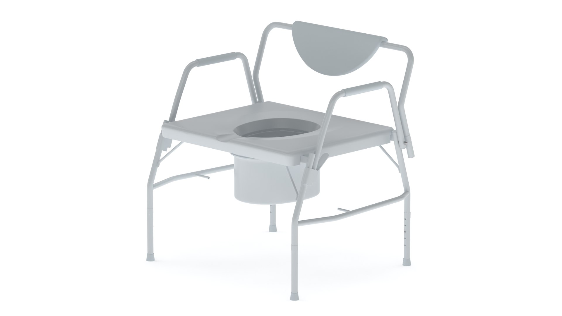 3D Medical Commode Chair - TurboSquid 2372253
