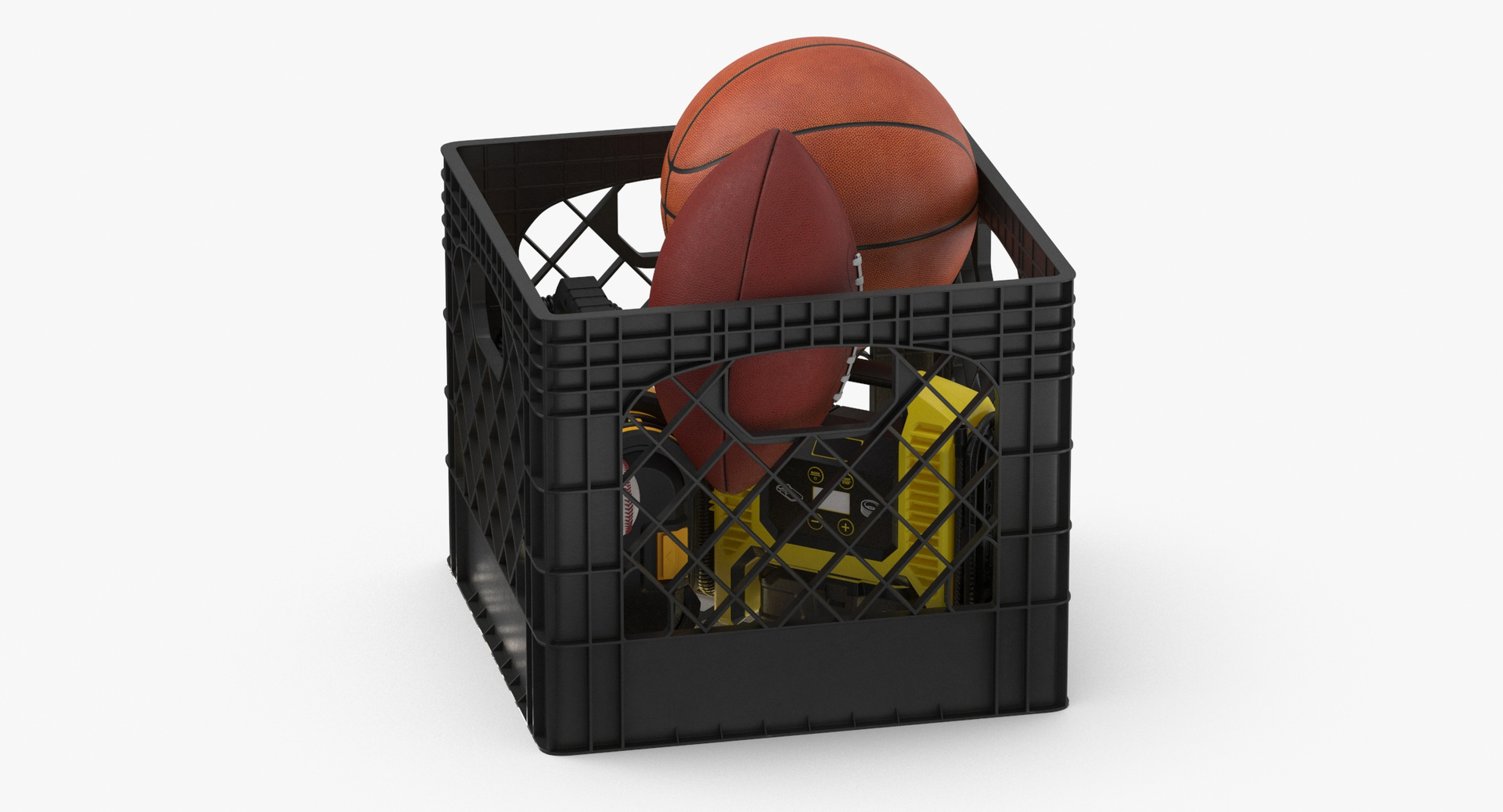 3D Crate Type 01 Filled And Stracked Clean And Dirty Model - TurboSquid ...