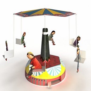 3ds max old school carousel