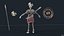 SKELETON SPARTAN COLLECTION 3D model