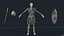 SKELETON SPARTAN COLLECTION 3D model