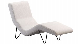 3D Gubi Gmg Chaise Longue