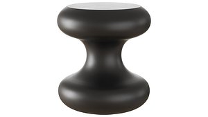 Uttermost Robles Black Outdoor Accent Table
