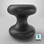 Uttermost Robles Black Outdoor Accent Table
