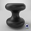 Uttermost Robles Black Outdoor Accent Table