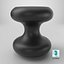 Uttermost Robles Black Outdoor Accent Table