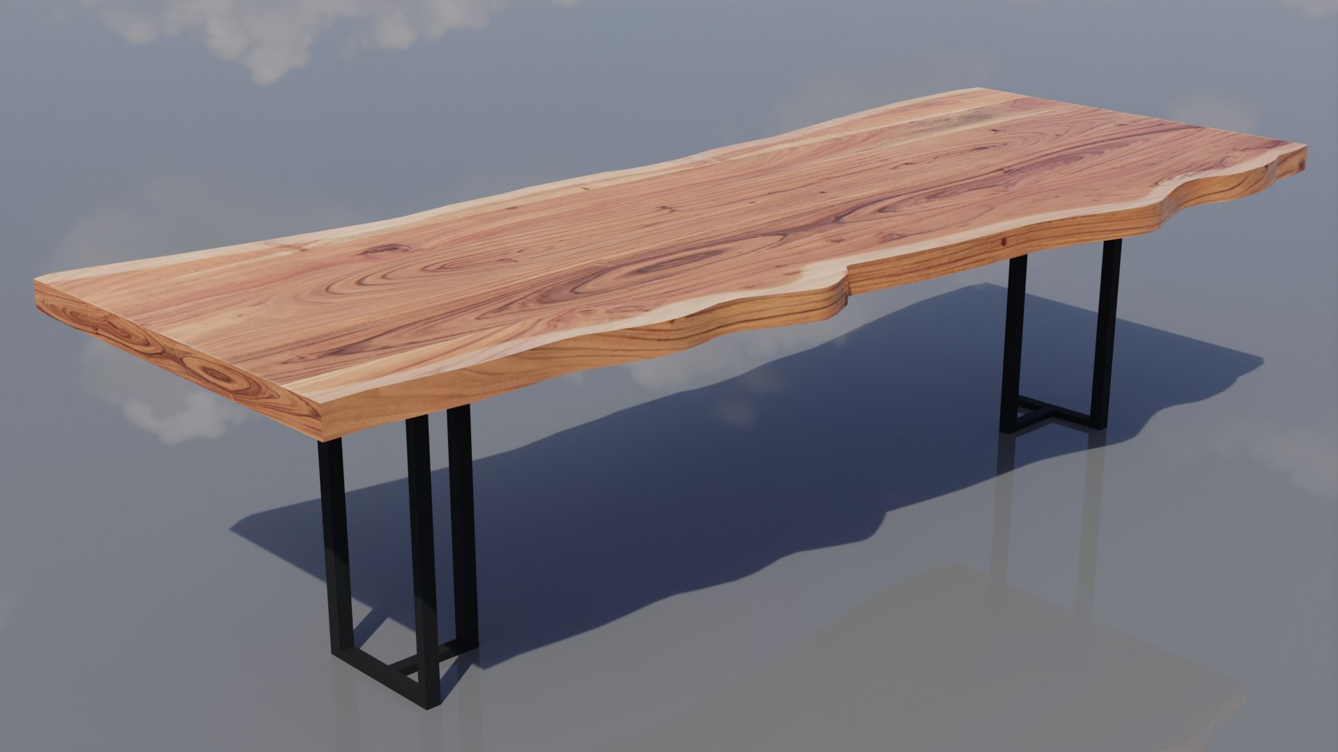 Live Edge Table Model TurboSquid 2042935   Previewrender4 