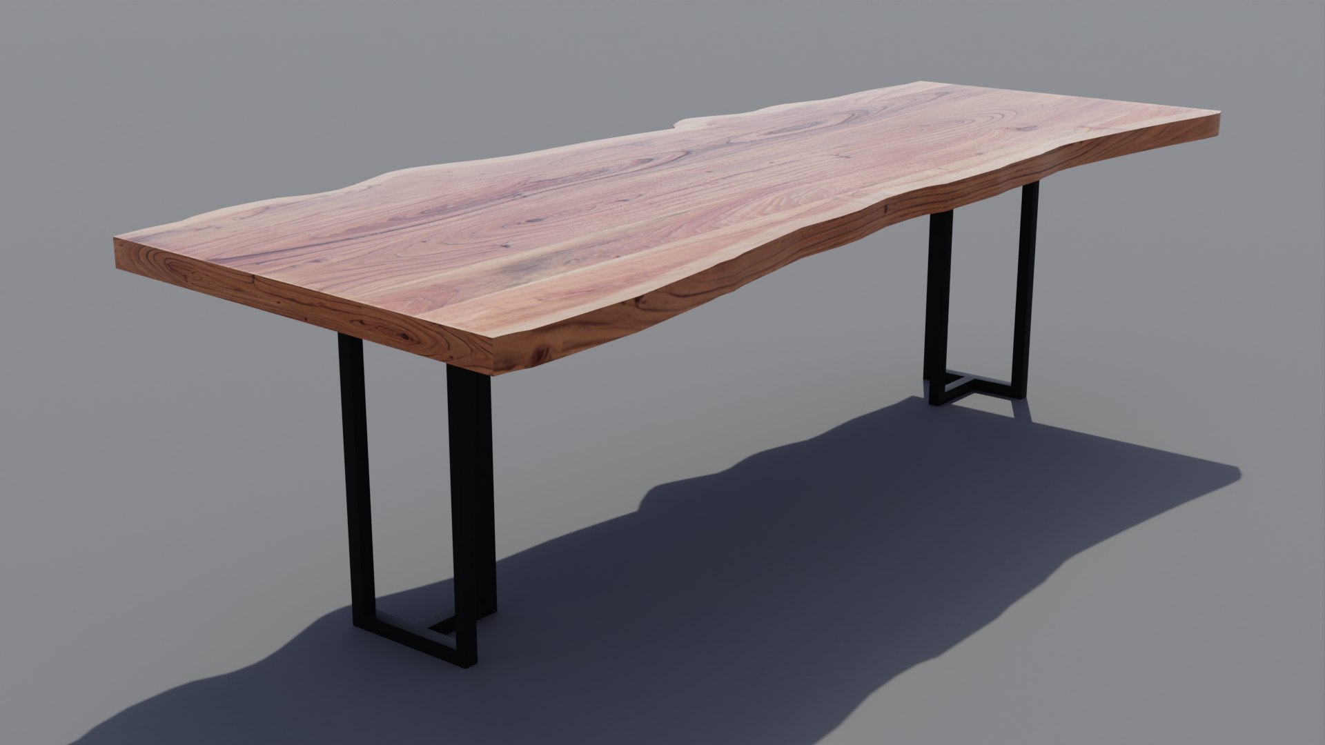 Live Edge Table Model TurboSquid 2042935   Previewrender1 