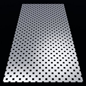 Perforated panel with 18 percent opening 25O129
