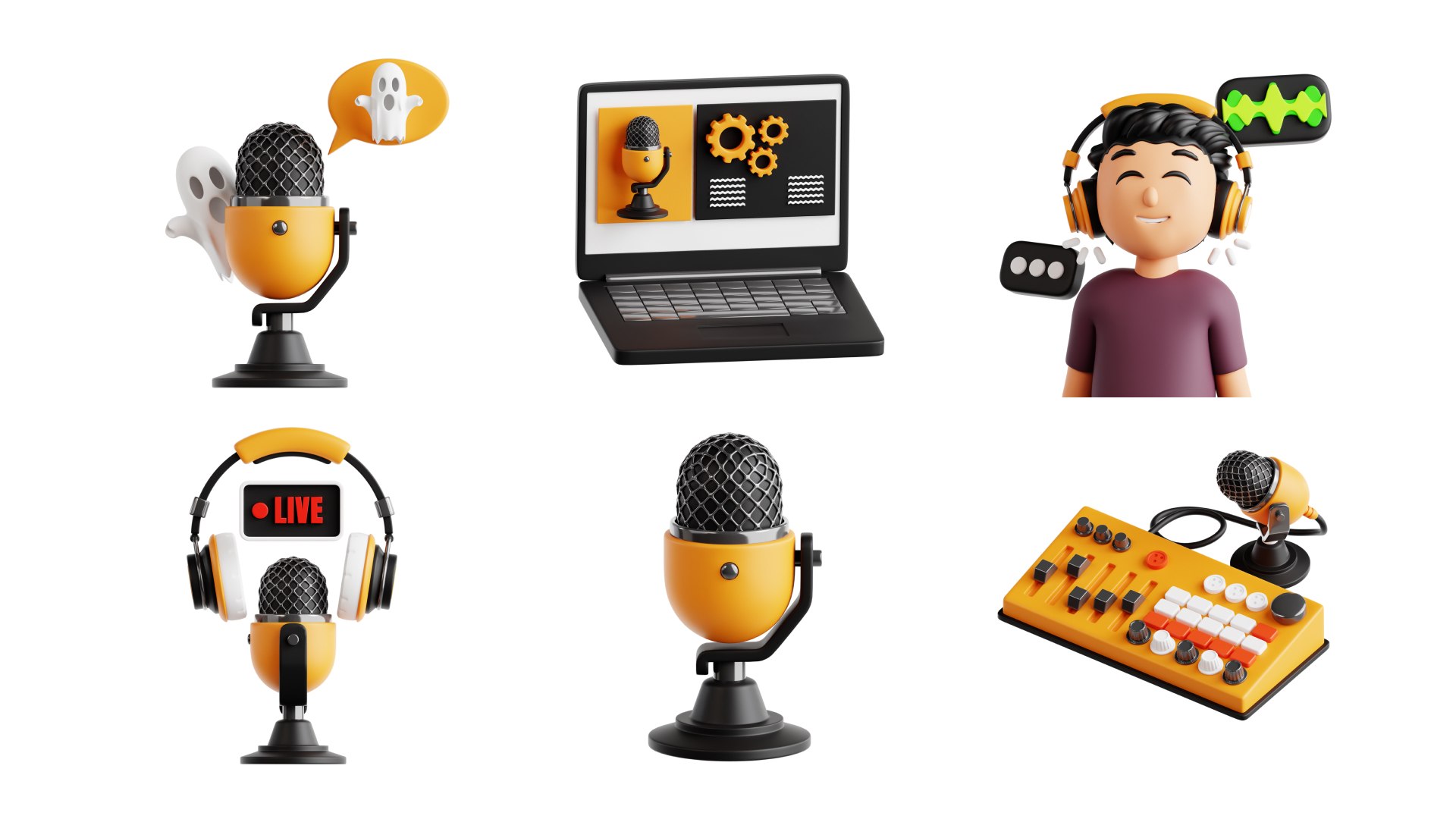 3D Podcast 3D Collection https://p.turbosquid.com/ts-thumb/8Y/oHaQpi/Km/shot2/jpg/1726579680/1920x1080/fit_q87/e7f160559a5b9ae1040136490f555072d34a5e3b/shot2.jpg