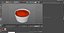 Tomato Ketchup In Melamine Dipping Bowl Round Sauce