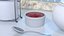 Tomato Ketchup In Melamine Dipping Bowl Round Sauce