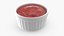 Tomato Ketchup In Melamine Dipping Bowl Round Sauce