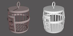 3D model cage
