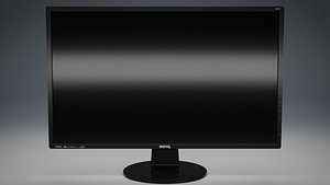 monitor benq 3D model