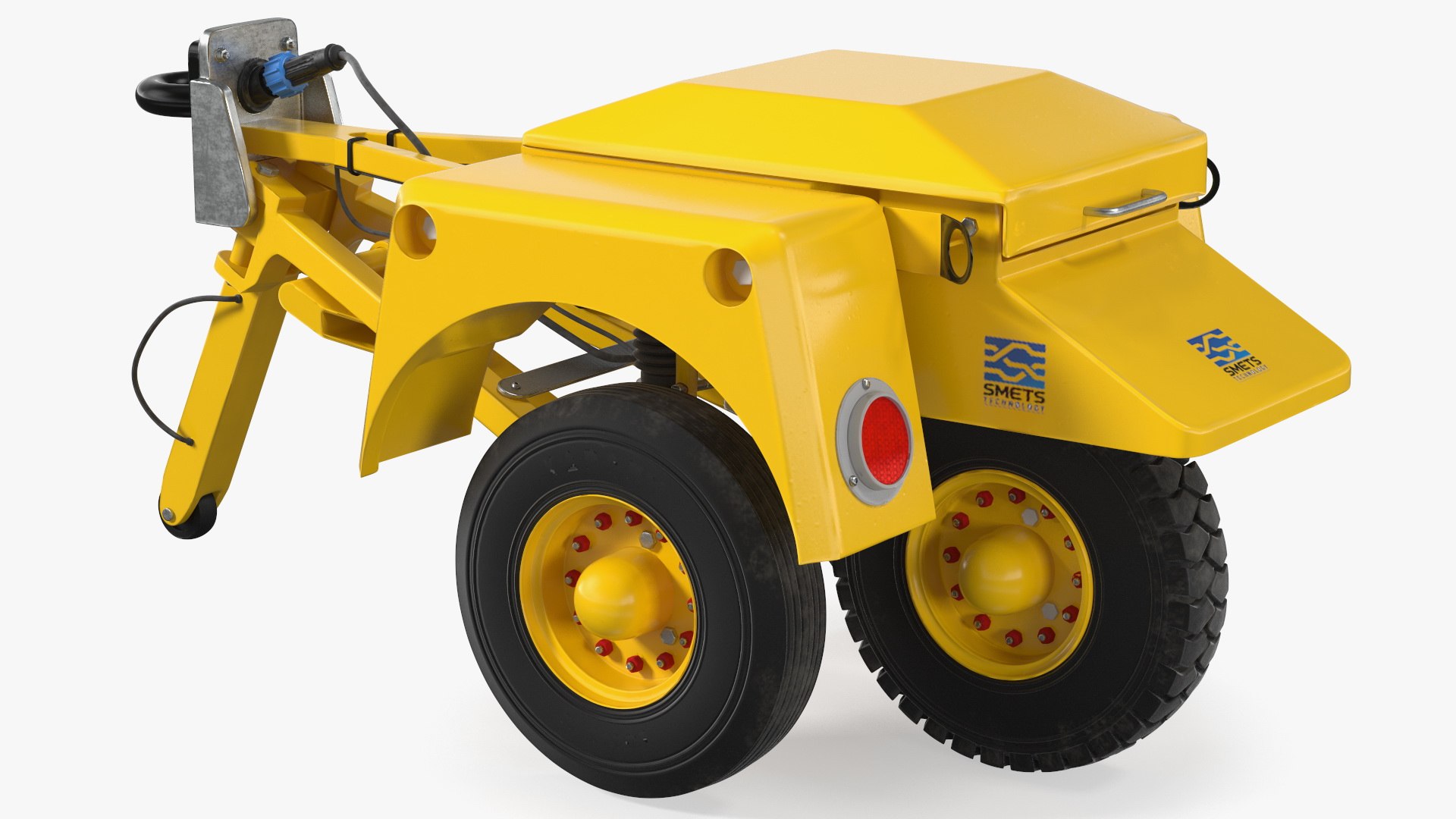 SMETS Runway Friction Tester MuMeter FT256 3D model preview