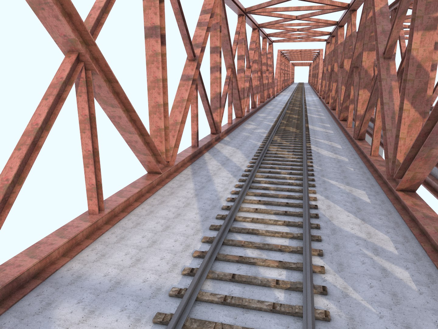 Raiway Bridge 3D Model - TurboSquid 1322713