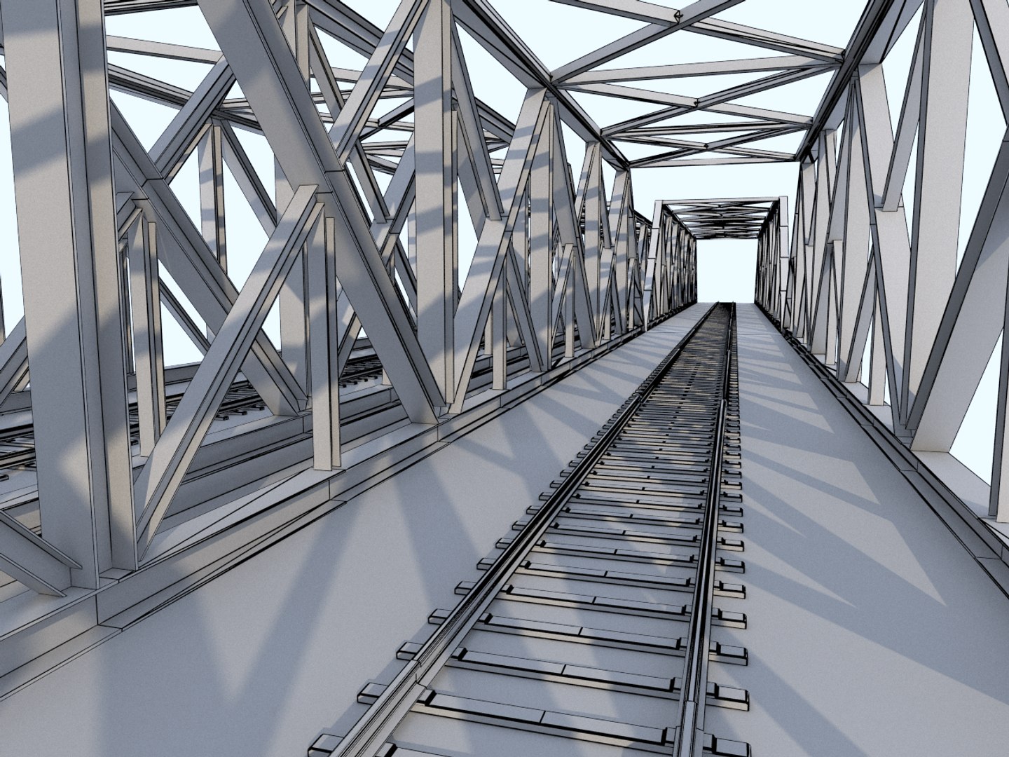 Raiway Bridge 3D Model - TurboSquid 1322713