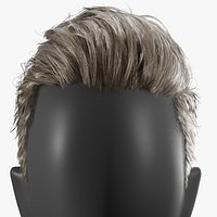 Real-time Male haircut-Long On Top Short Back And Sides